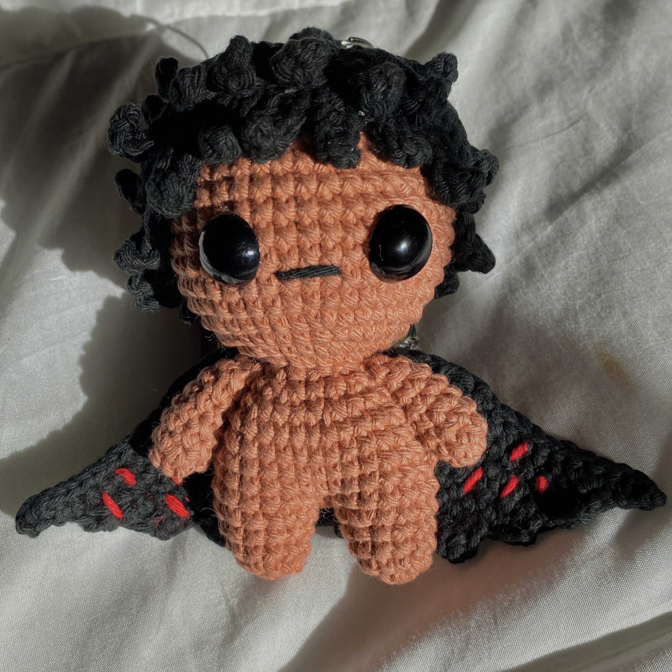 imagen de un personaje a crochet